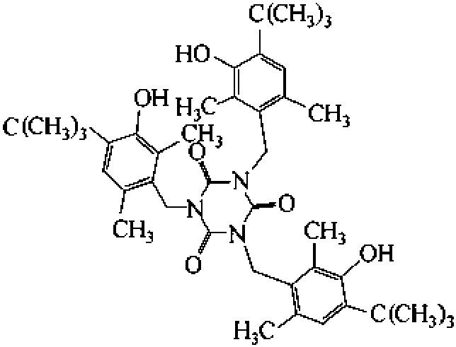 1，3，5-三[(4-叔丁基-3-羥基-2，6-二甲基芐基)甲基]-1，3，5-三嗪2，4，6(1H，3H，5H)-三酮